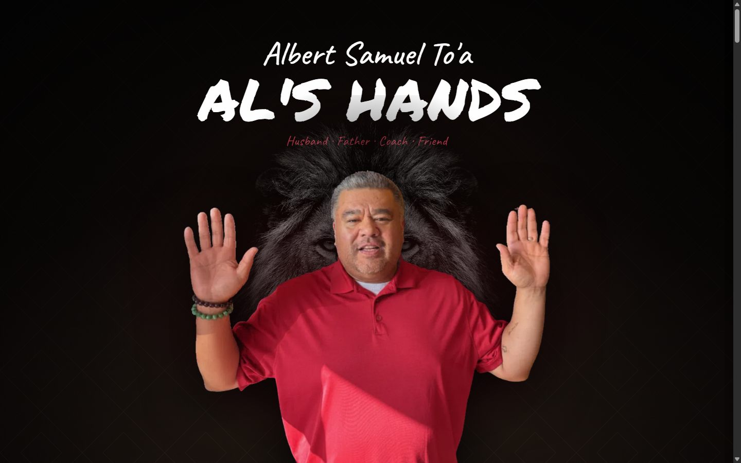 Al's Hands tribute site